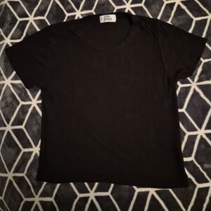 Jon & Anna Classic Black Tee